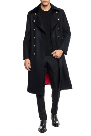 Double-breasted coat with vent, zdjęcie 2 Double-breasted coat with vent od Burberry